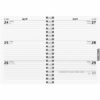 Almanacka A5 2024-2025 Plain White uppslag