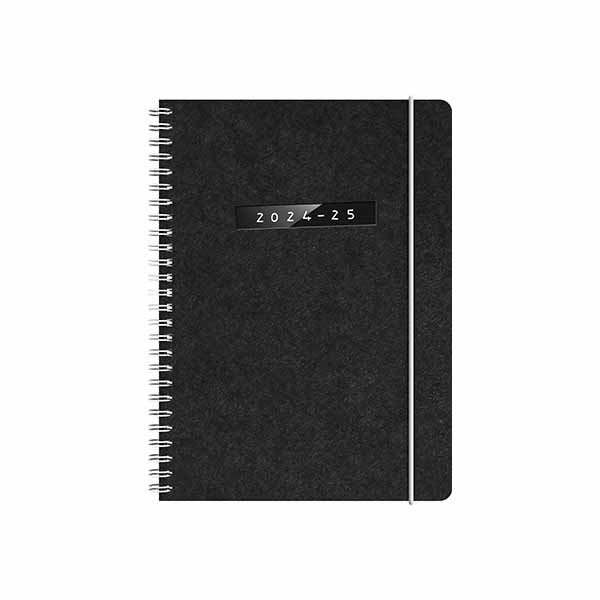 Almanacka A5 2024-2025 Svart