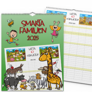 Familjekalender Smarta Familjen 2025