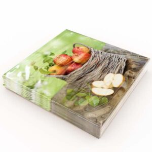 Matservett 20p Äpplekorg ny paket