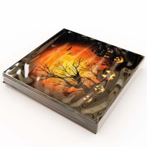 Matservetter 20p Halloween svart paket