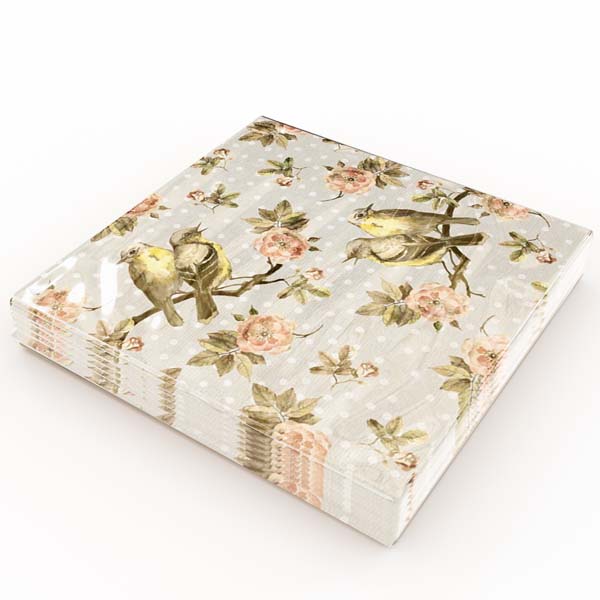 Matservetter 20p Höstfåglar paket