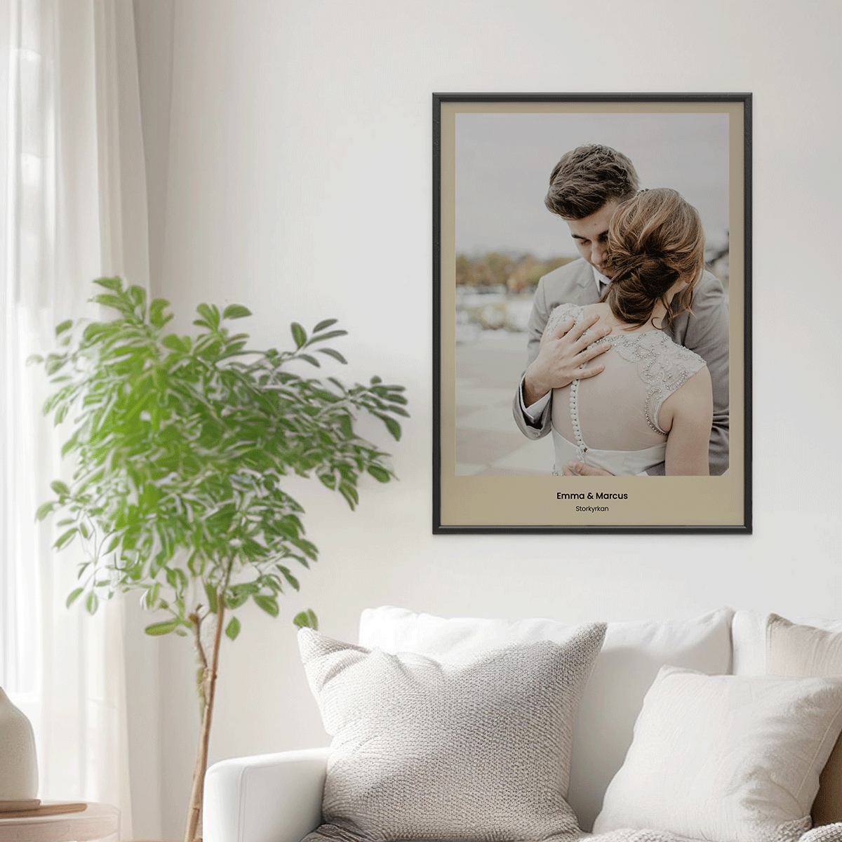 Fotoposter Bröllop 1 Vägg 3
