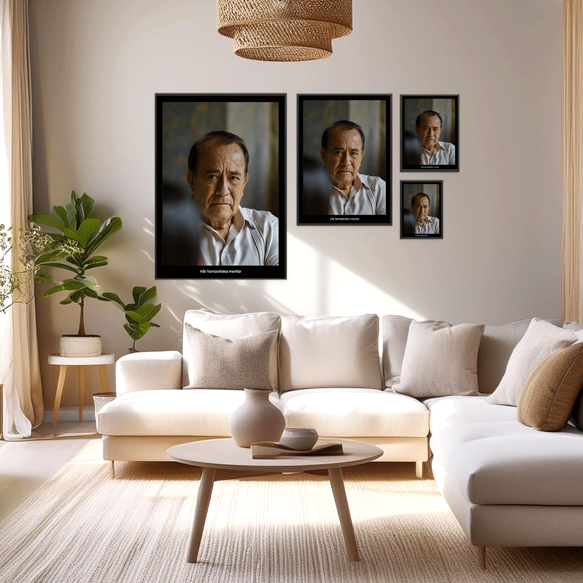 Fotoposter Morfar 3 Format