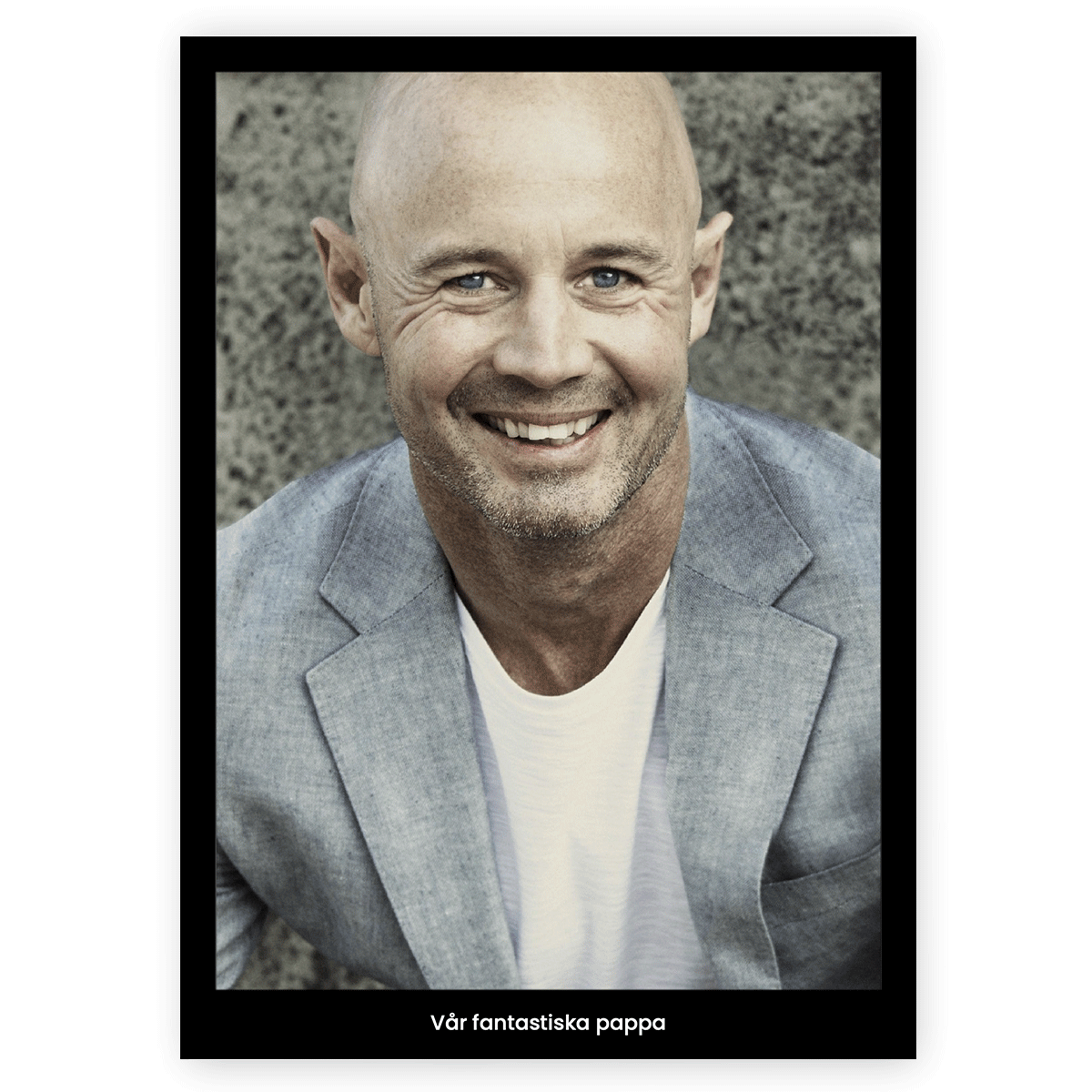 Fotoposter Pappa 3 utan ram