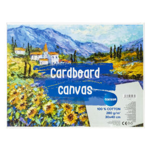 Canvas panel bomull 30x40