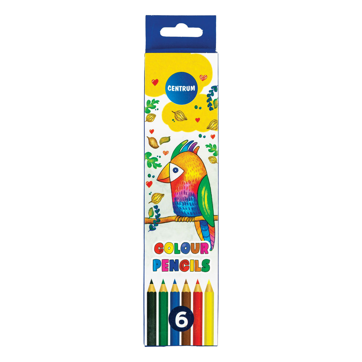 Färgpennor 6 färger