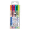 Gelpennor 6 färger neon