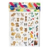 Stickers Hund Katt Fågel 3 ark