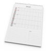 Family Planner 8 kolumner 2025 uppslag