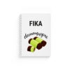 Anteckningsbok A5 Fika Dammsugare