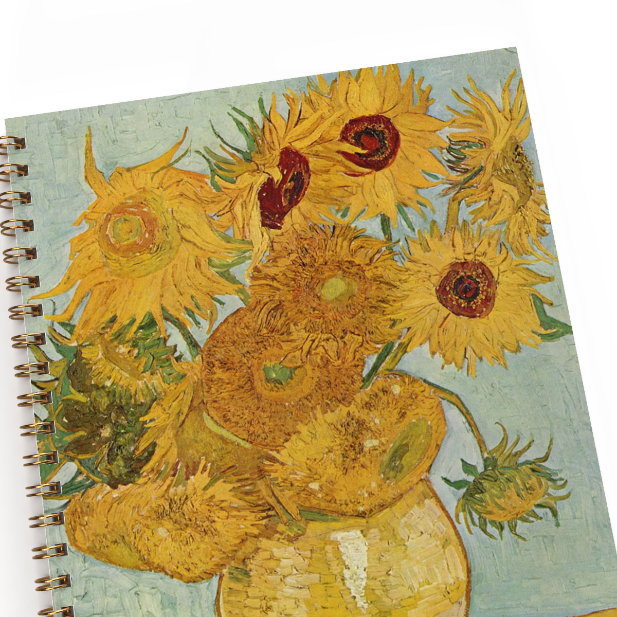 Anteckningsbok A5 Solrosor van Gogh 2