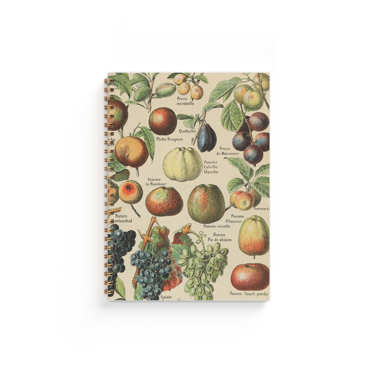 Anteckningsbok A5 Vintage Frukt