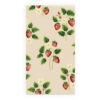 Bufféservetter 16p Jordgubbe beige