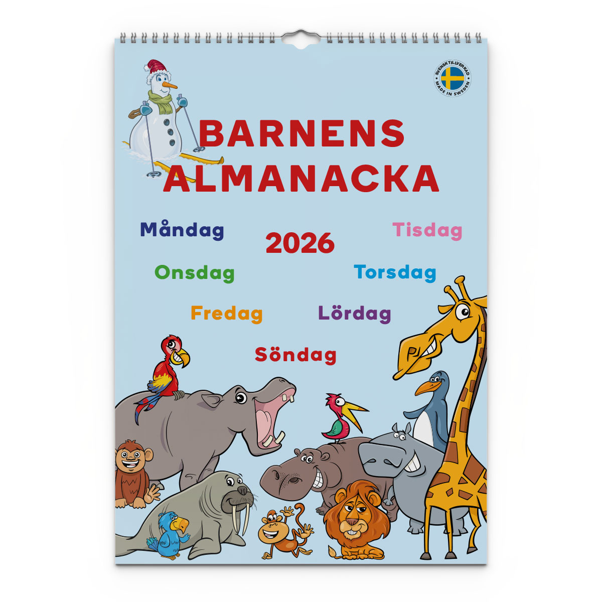 Barnens Almanacka 2026 omslag
