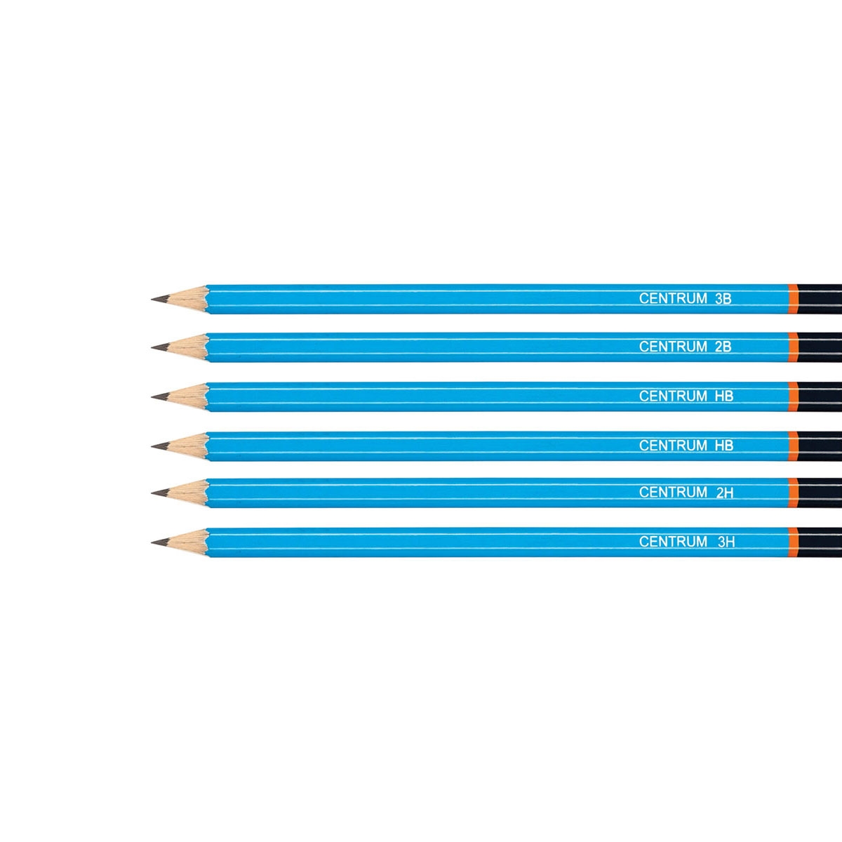 Blyertspennor Set 6st 80748