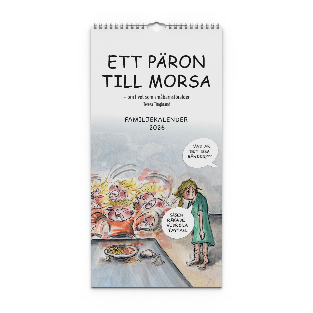 Familjekalender Ett päron till morsa 2026 omslag