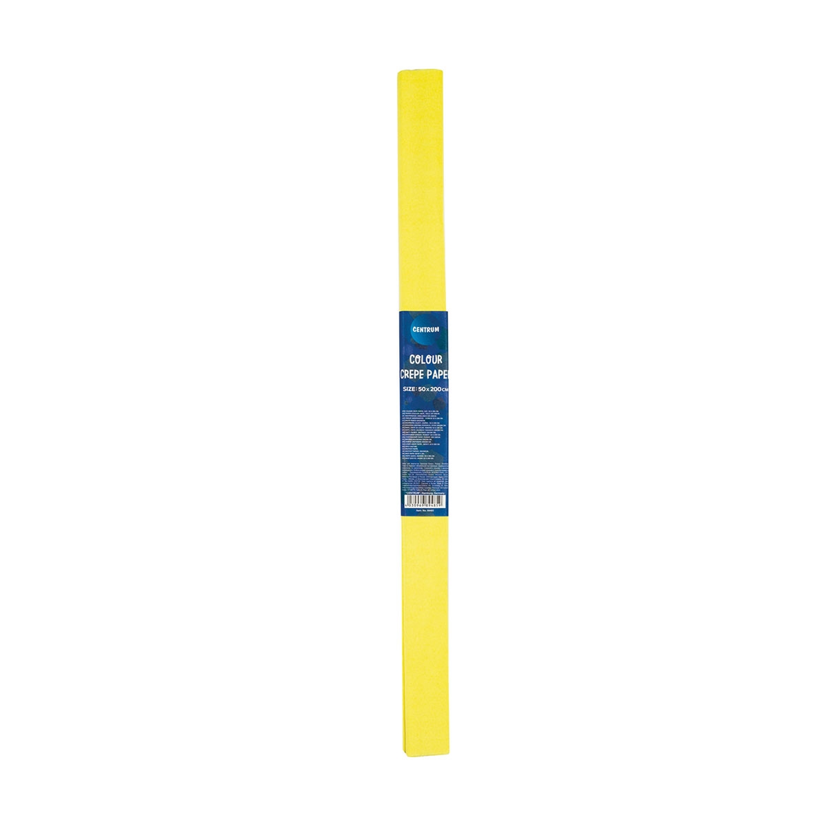Kräppapper Gul 50x200cm 1 ark 89485