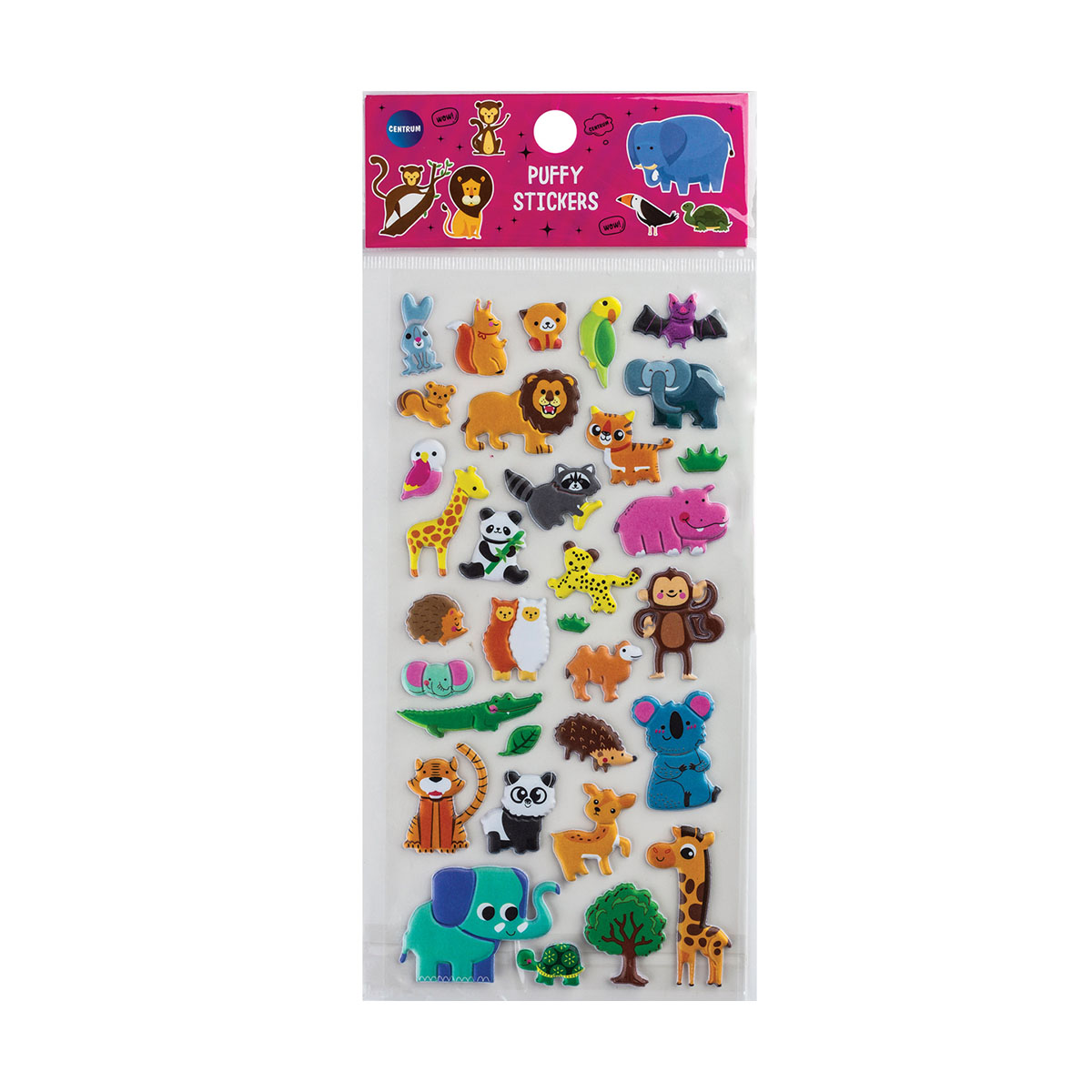 Stickers Puffy Zoo 86680 Stickers Puffy Zoo 86680