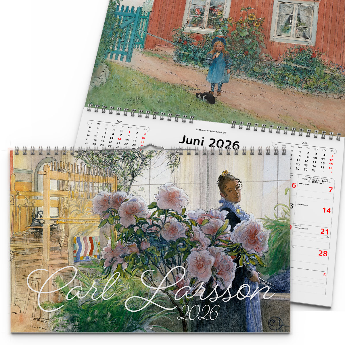 Väggkalender Carl Larsson 2026