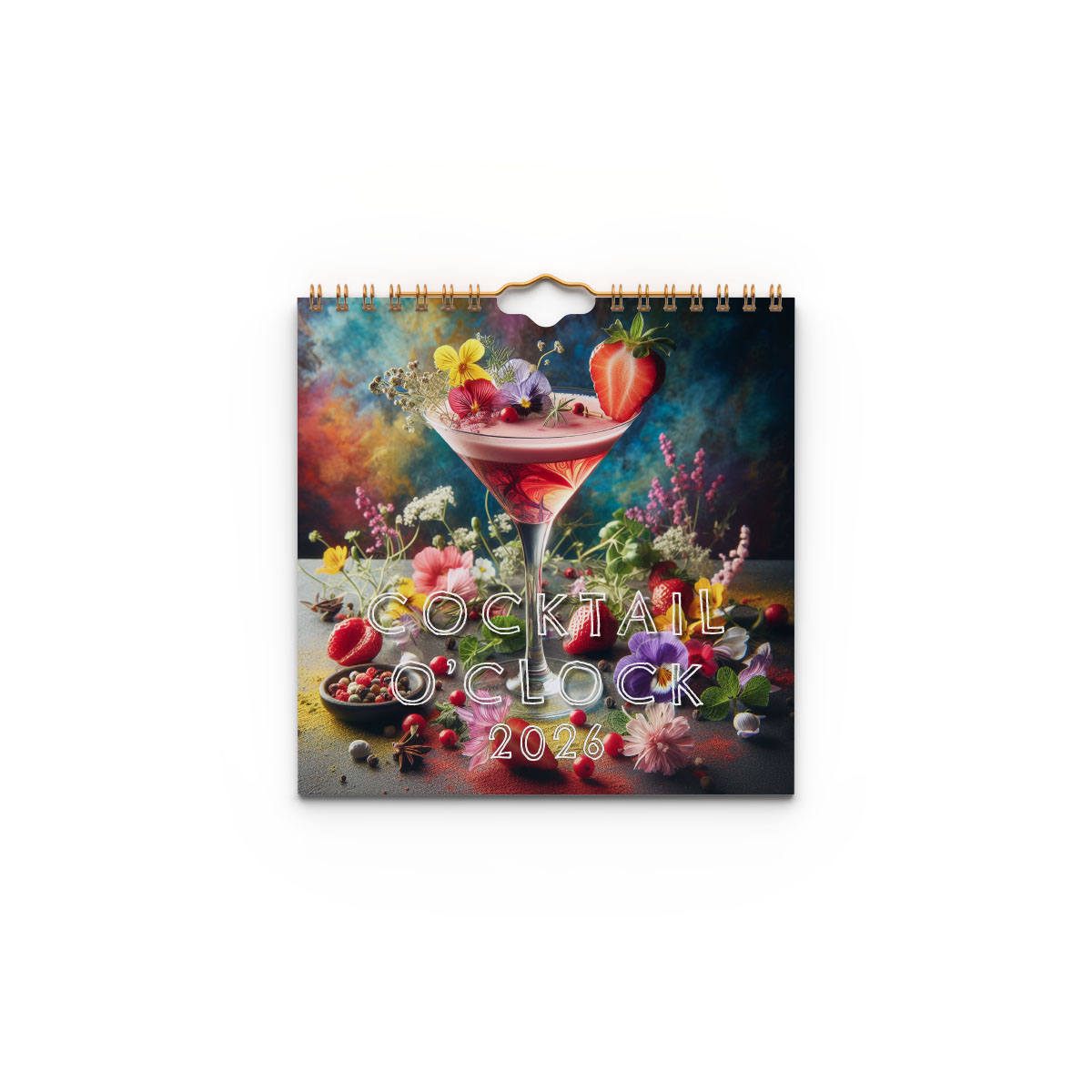 Väggkalender Cocktail Mini 2026 omslag