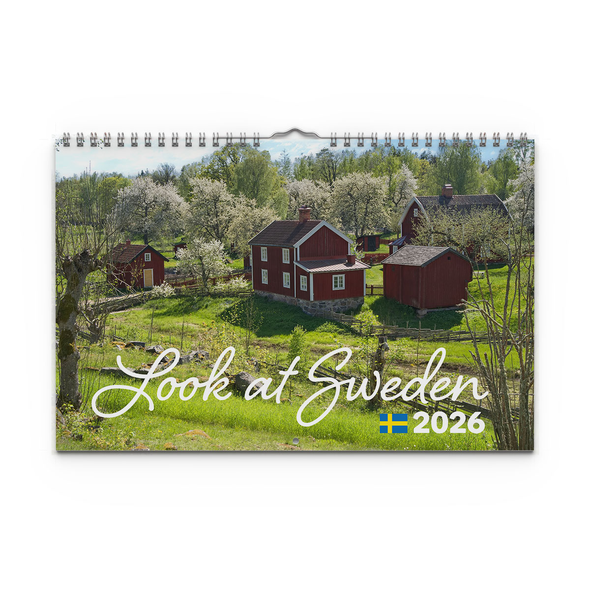 Väggkalender Look at Sweden 2026 medium omslag