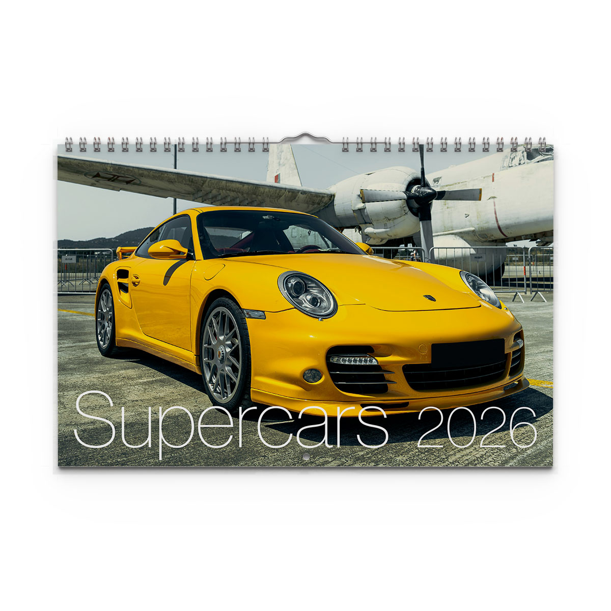 Väggkalender Supercars 2026 omslag
