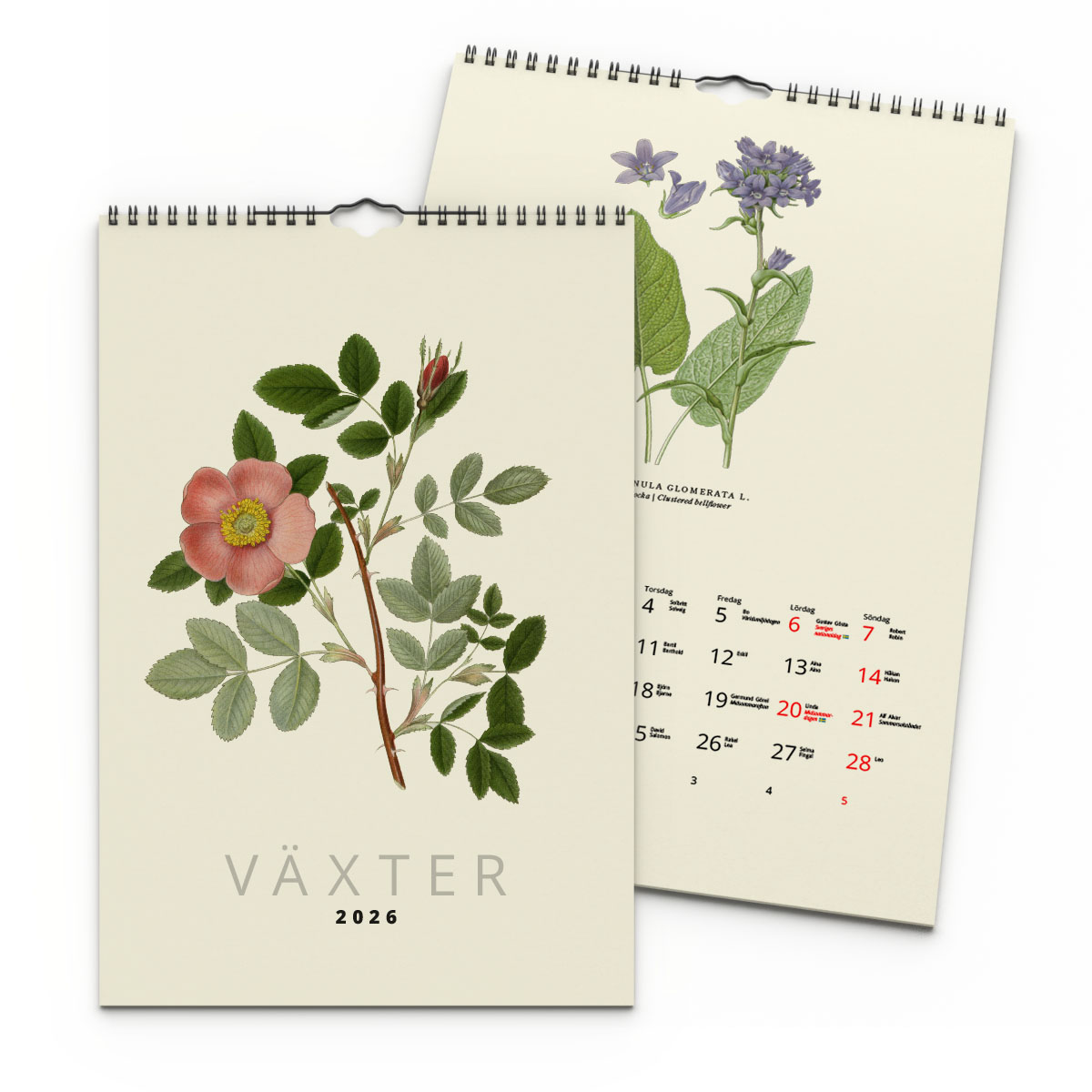 Väggkalender Växter 2026