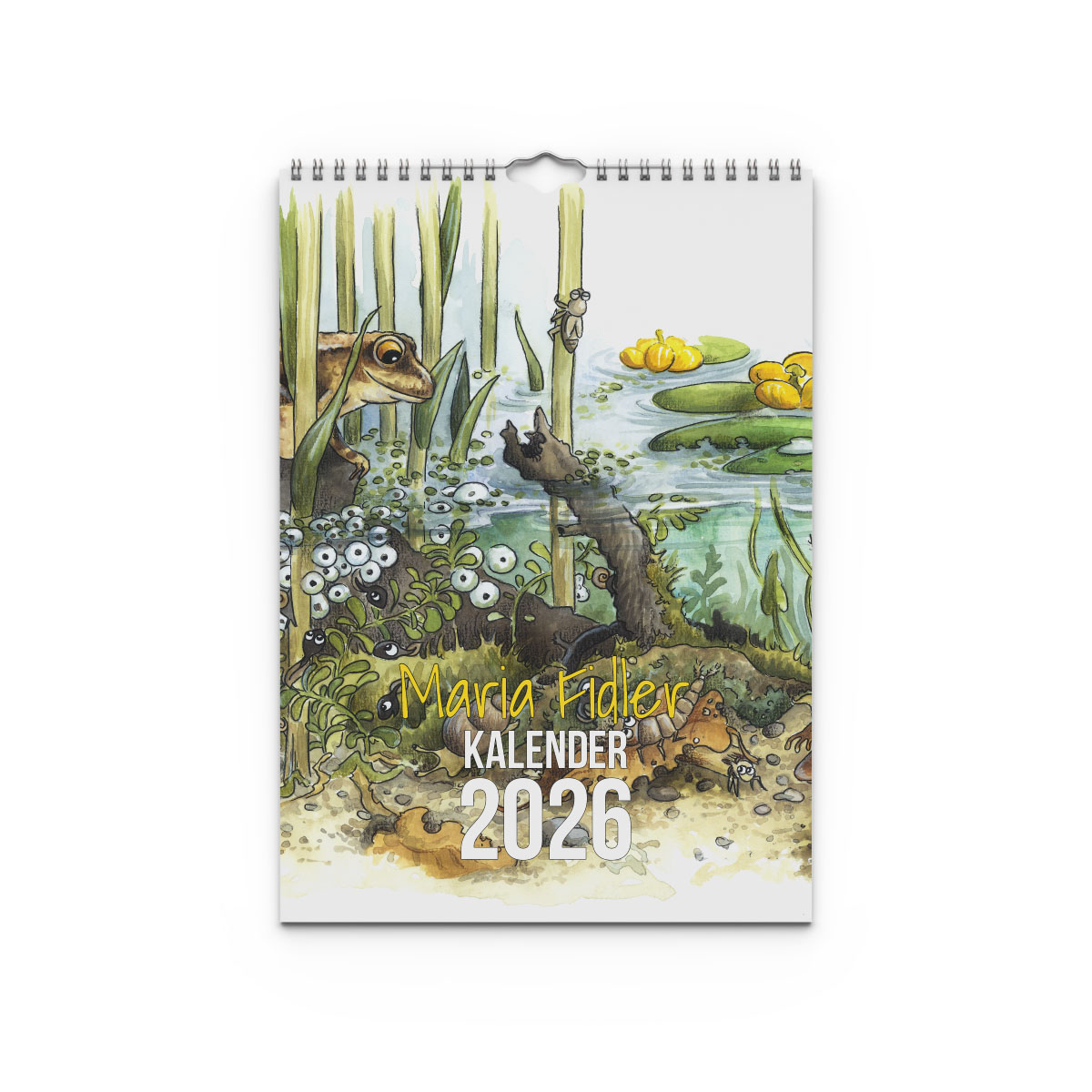 Väggkalender Maria Fidler 2026 omslag