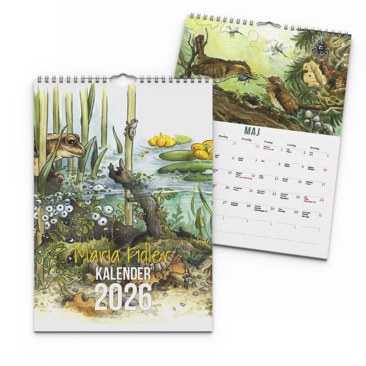 Väggkalender Maria Fidler 2026