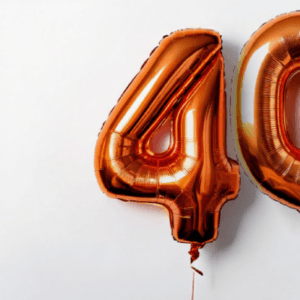 Present till 40-åring