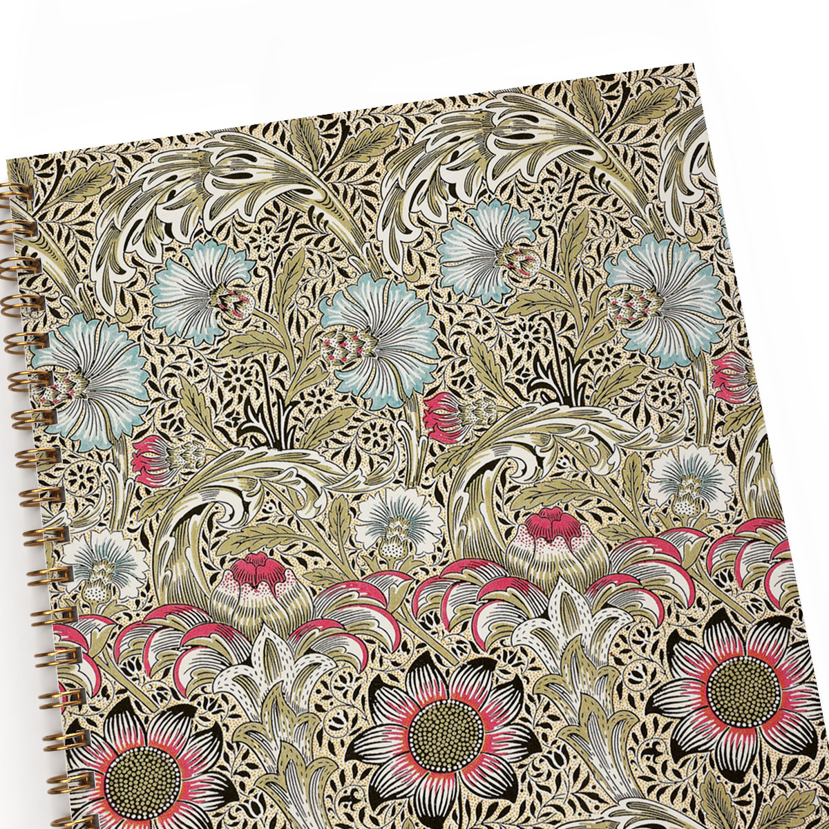 Anteckningsbok A5 William Morris Corncockle zoom