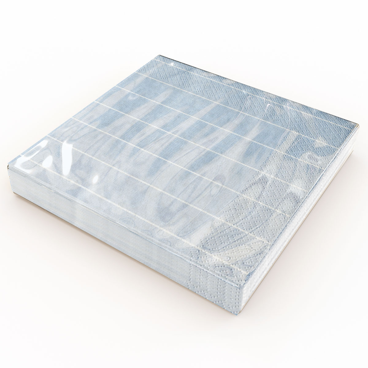 Matservetter 20p Aina ljusblå 333650 förpackning