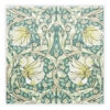 Matservetter 20p William Morris Pimpernel grön 040404