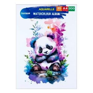 Akvarellblock A4 20 blad 3