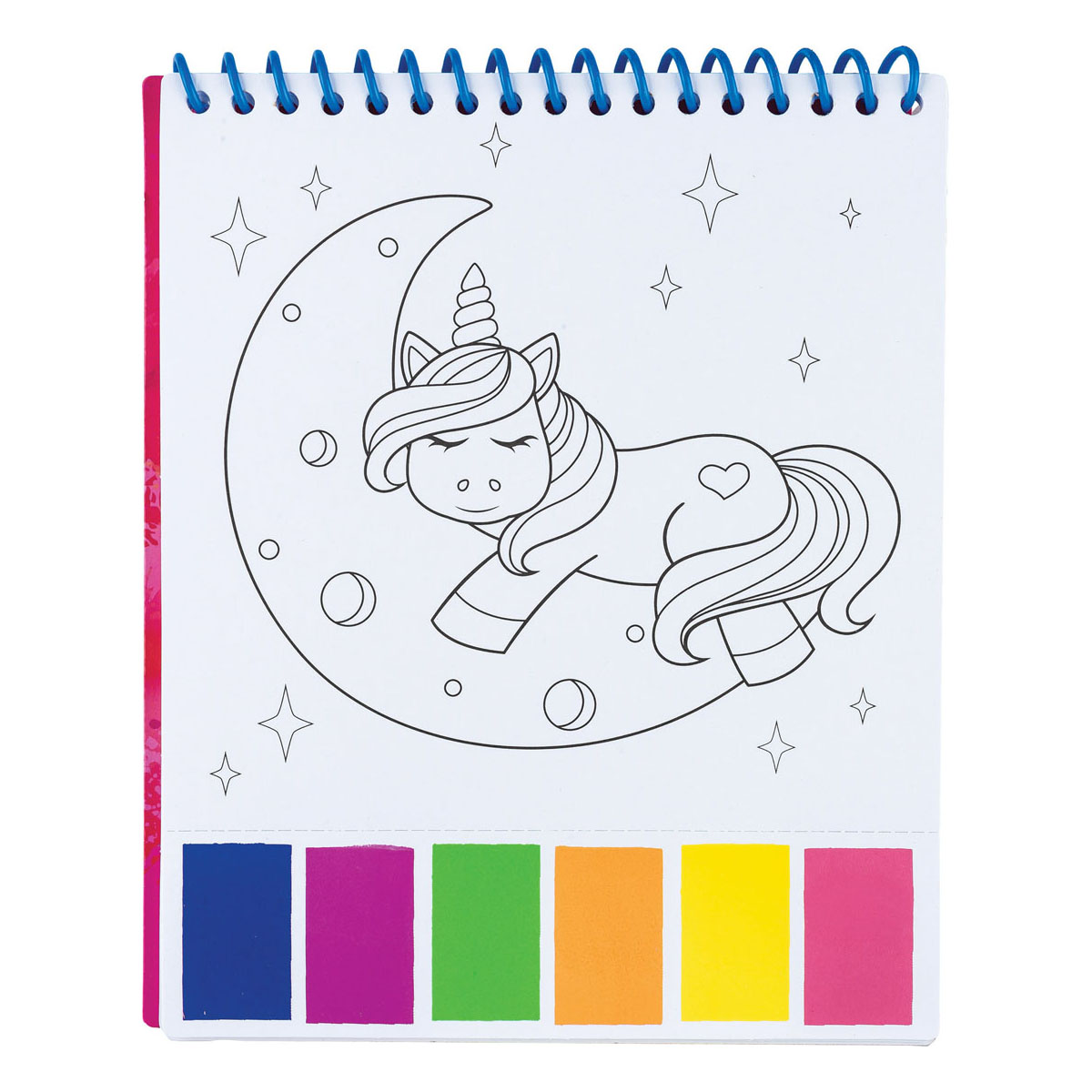 Liten målarbok med pensel 2