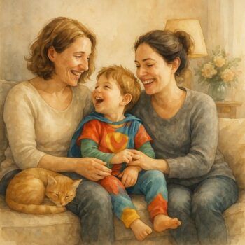 Lilla barnfamiljen