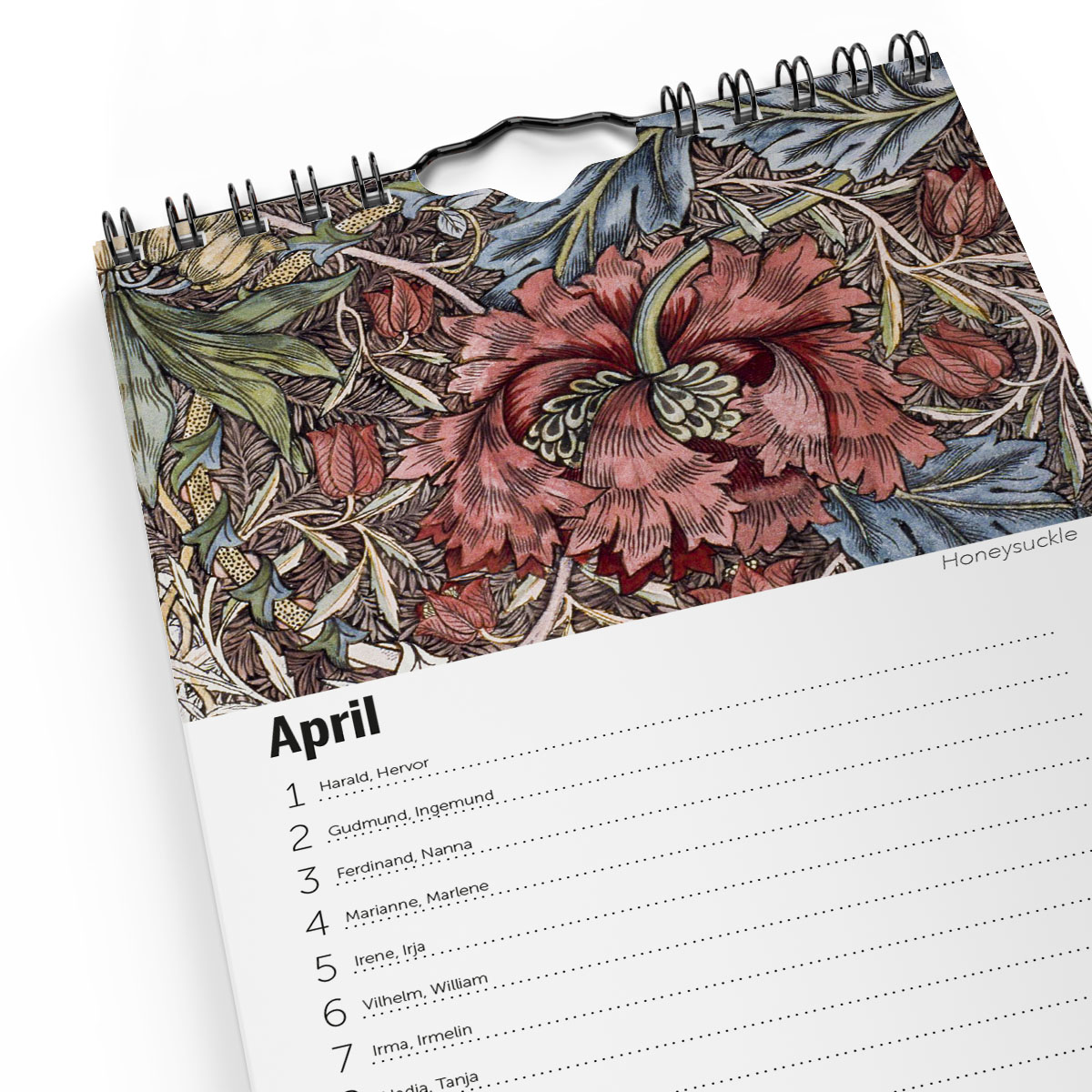 Födelsedagskalender William Morris 2