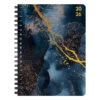 Almanacka A6 Black Marble 2026