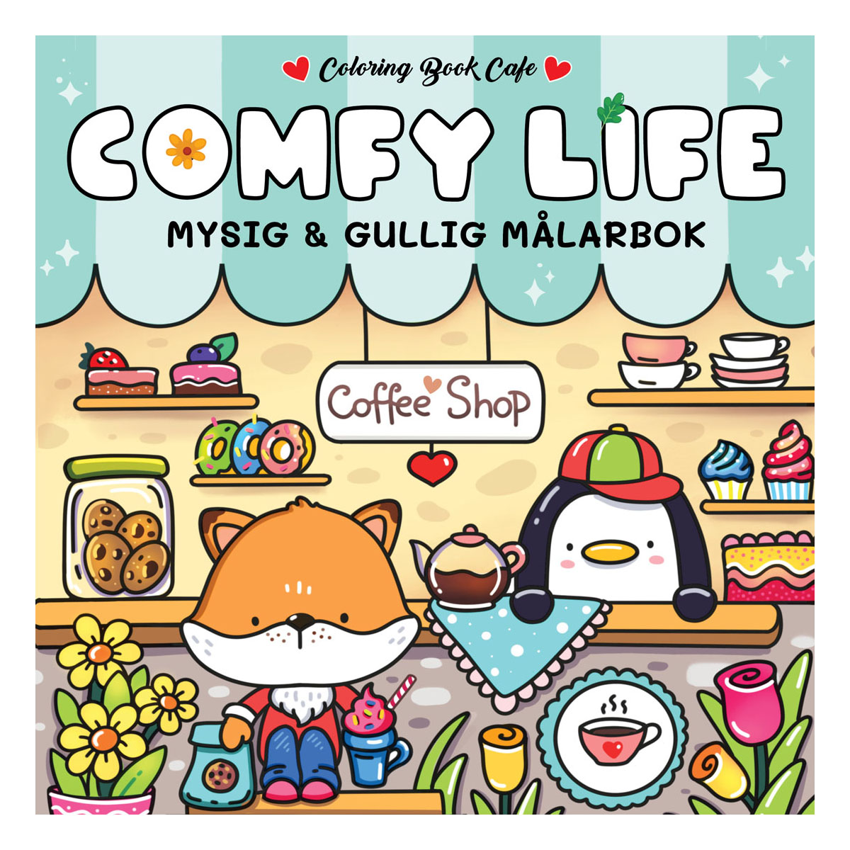 Cozy Målarbok Comfy Life