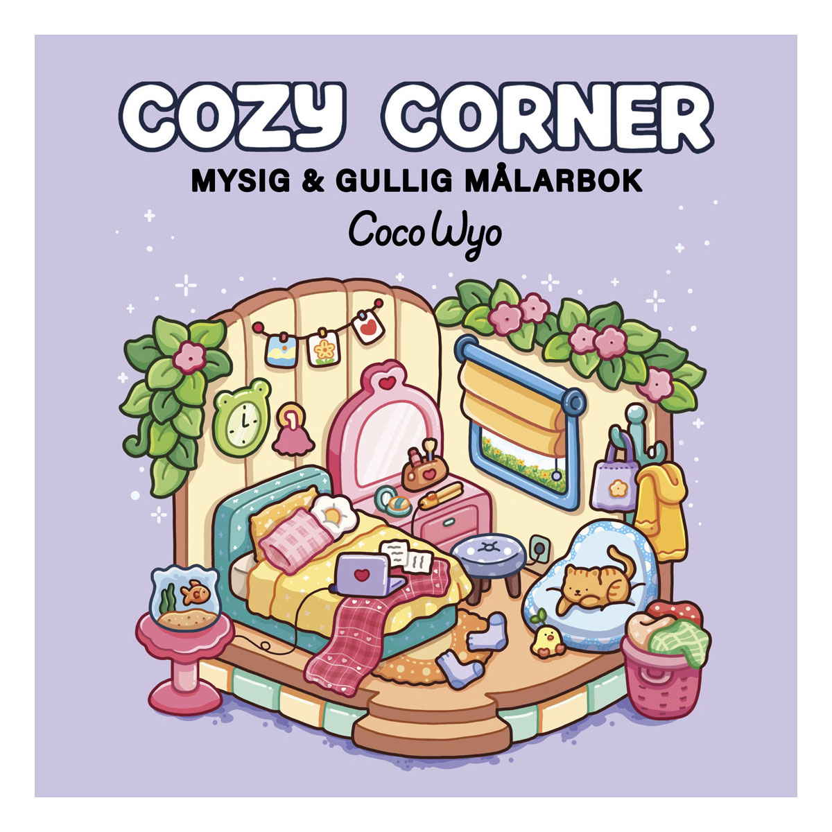 Cozy Målarbok Cozy Corner