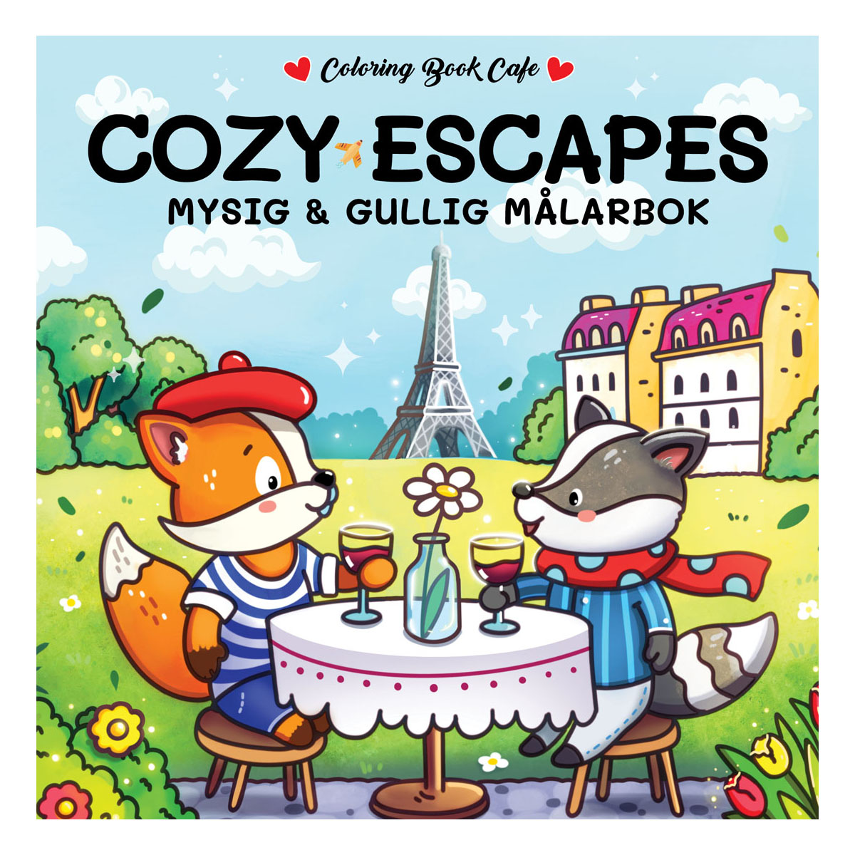 Cozy Målarbok Cozy Escapes
