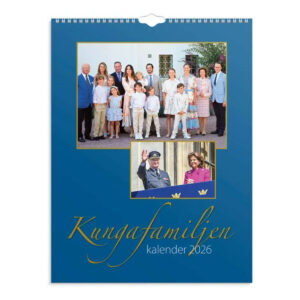 Väggkalender Kungafamiljen 2026