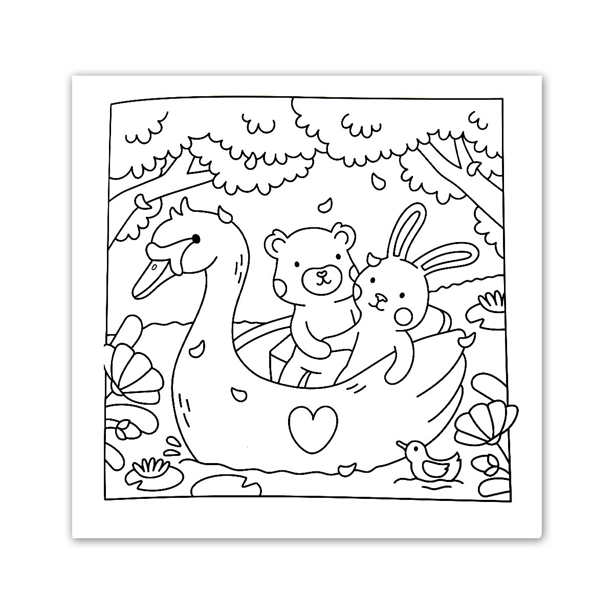 Cozy Målarbok Lovelies innehåll