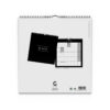 Väggkalender Clean 2026 Black Week Edition baksida