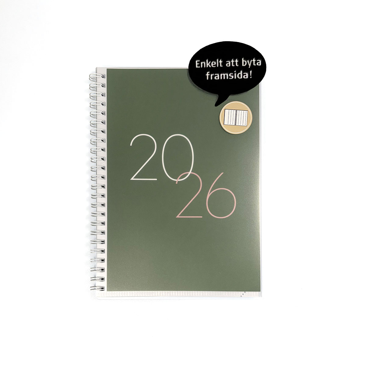 Almanacka Jordgubbar 2i1 A5 2026 omslag 2