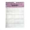 Familjekalender A3 med stickers 2026 uppslag