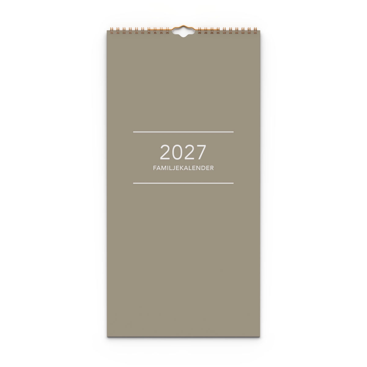 Familjekalender Clean 2027