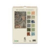 Familjekalender William Morris 2027 baksida