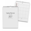 Family planner A4 4 kolumner 2027 2